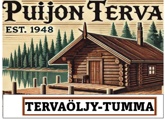 Tervaöljy tumma (tervaa 30%)