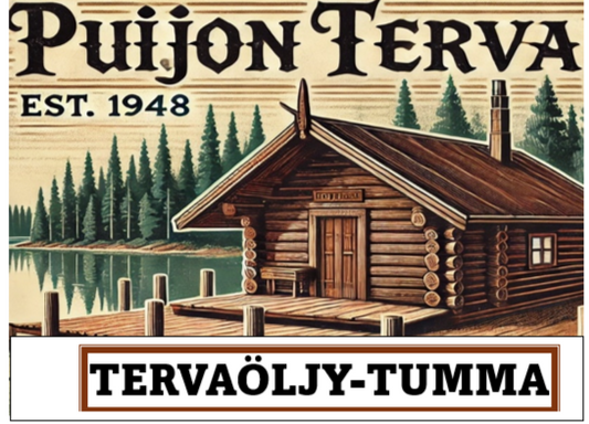 Tervaöljy tumma (tervaa 30%)